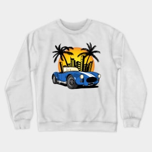 Cobra in City Sunset Crewneck Sweatshirt